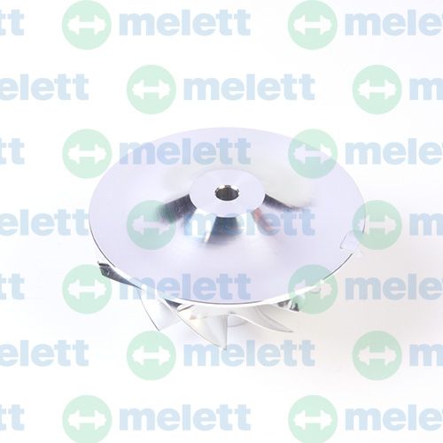 1102-412-403   Компресорне колесо (MFS) GTD1244VZ (Turbo 853603-0001)  A-45.45mm;B-30.38mm;E-3.57mm;D-24.2mm;C-3.61mm;  лопатки-8;    853603-0001 853603-0002 845275-0001 845275-0002