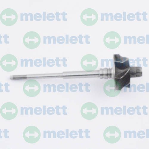 1303-030-435  Вал, ротор турбіни   BV30; D2-30.0mm;D1-25.2mm;D8-5.3mm;D5-6.0mm;D6-4.1mm;D3-;D4-;D7-;лопатки-7;   54309700000