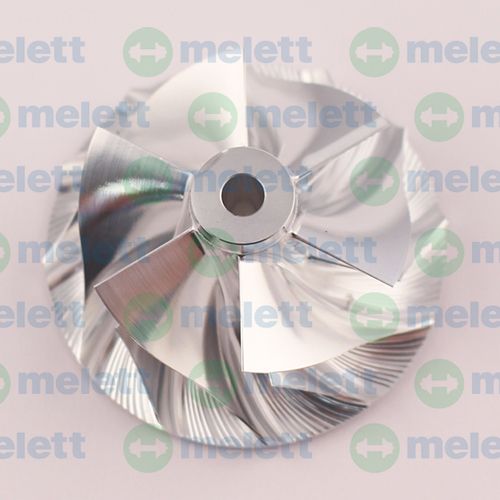 1401-635-408  Компресорне колесо (MFS) TF035HL (Turbo 49335-01410)  A-51.0mm;B-40.0mm;E-5.0mm;D-24.5mm;C-4.14mm;ЛОПАТКИ-6/6