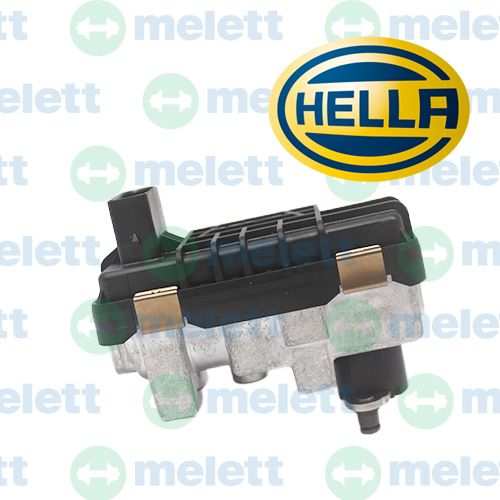 1850-132-075  Привід (електронний-SREA) GTA1544VK (Турбо 752343-0006) - Hella   Комплектний контролер G-44 (електронна частина + механізм контролера);