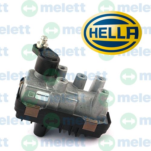 1855-132-001  Актуатор (Electronic-UTA Simple) BMTS (Turbo 11658513652) - Hella  11658511719,  40001050 6NW 010.430-13  BMW 2 Series/ X1, MINI Clubman/ Countryman/ One/ Cooper 1.5D
