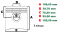 4115P016 - Поршень PERKINS в комплекті з кільцями (105,50) RT - 1104A-44TA RK - 1104C-E44TA