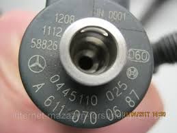 0445110025	BOSCH ,Форсунка Common-Rail (завод. номер) DB­2,1/2,2/2,7CDI: Sprinter 00-, W203; W210