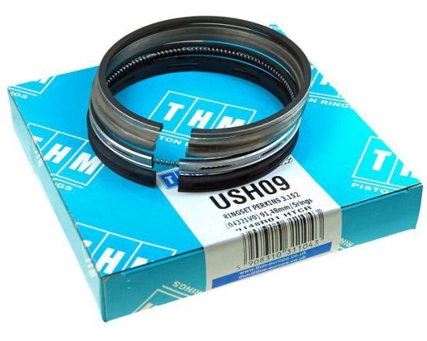 USH09   комплект поршневих кілець   PERKINS 91.48(5R) (04321V0/800015711000) MF-3/360-3P THM   04321V0,08-314600-00,30/34-4,745826M91,800015711000,9148R01 HTCR