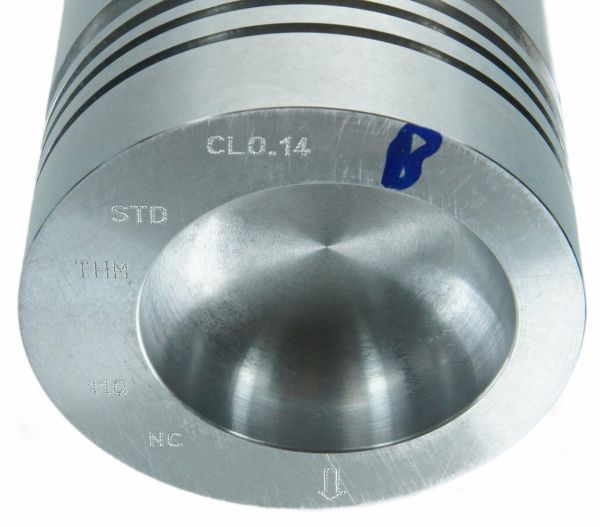 USH02   Поршень PERKINS 5R URSUS MF-3 без конуса MQ=59 (45,5ML) N/KPL палець / без кілець   9148P05,P861