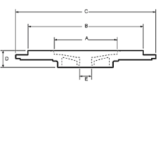 Теплові екрани , тарілки HE351CW (3530923) insert
