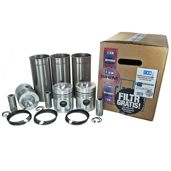 USH04D   Ремонтний комплект/ Поршень з гільзою MF-3 PERKINS 3.152 MQ=59,8 (41 ML) SHIM 4R THM   3637765M91,91130971,9148A05F/F SHIM,93961970,93961971,U5MK0059,