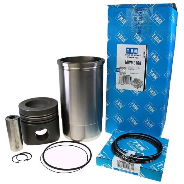 MWM010C   Ремонтний комплект/ Поршень з гільзою MWM D226B 105 MM MQ=57,5 (52 ML)   10500A03,12159367 1215 9390 1218 9300 1519000 1519090 151WN27 6.226.0.160.507.7 6.226.0.160.508.7 622601325034 90031600 90031960 90563960