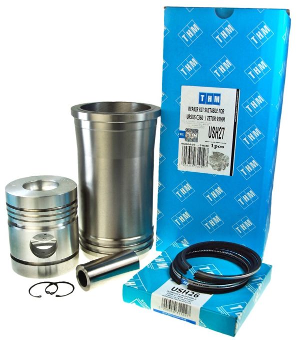 USH27   Ремонтний комплект/ Поршень з гільзою URSUS C360 95 MM ZETOR 95 MM MQ=48 SHIM THM   50.50000.0/5501.0018,55110018,5950590 (5950490),93725960,9500A01-SHIM,Z-70013,