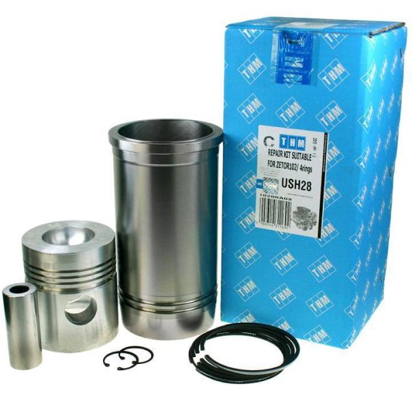 USH28   Ремонтний комплект/ Поршень з гільзою ZETOR UR I 102 MM 4-P MQ47,5 46,5ML (7711-7745) THM    72010303,10200A03,70110099Z,71010303,Z-70027